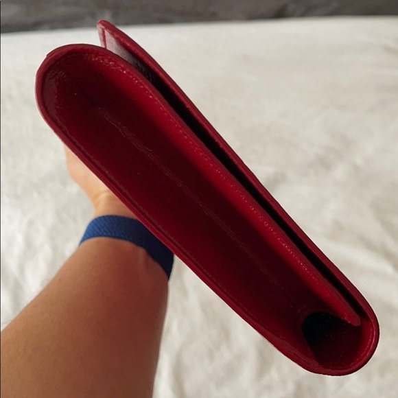 YSL ❌SOLD ❌red clutch authentic ! - Picture 6 of 11